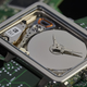 Illustration for article titled A Tiny Old Hard Drive Makes a Sweet Nerdy Watch